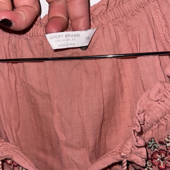 Lucky Brand Short Sleeve Blouse - Picture 3 of 5